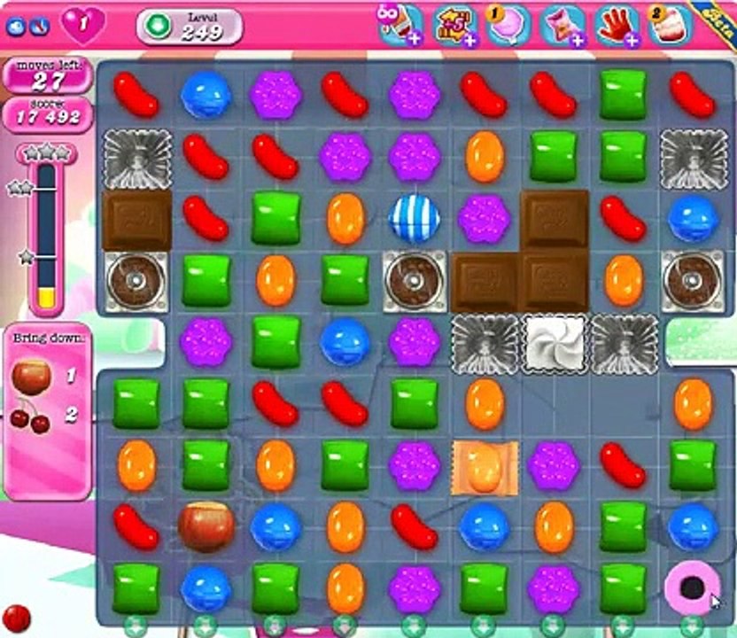 Lösung für Candy Crush Saga Level 249: Die besten Tipps und Tricks