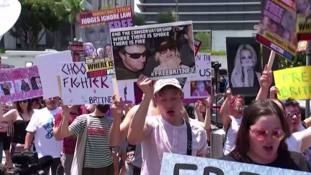 Angst vor meinem Vater : Britney Spears bricht vor Gericht zusammen