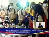 Pdte. Maduro inauguró el Liceo Nacional “Gran Cacique Guaicaipuro