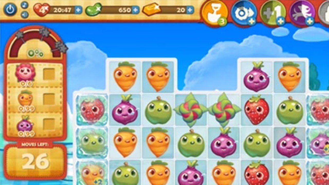 Farm Heroes Saga Level 60: Lösung, Tipps und Tricks
