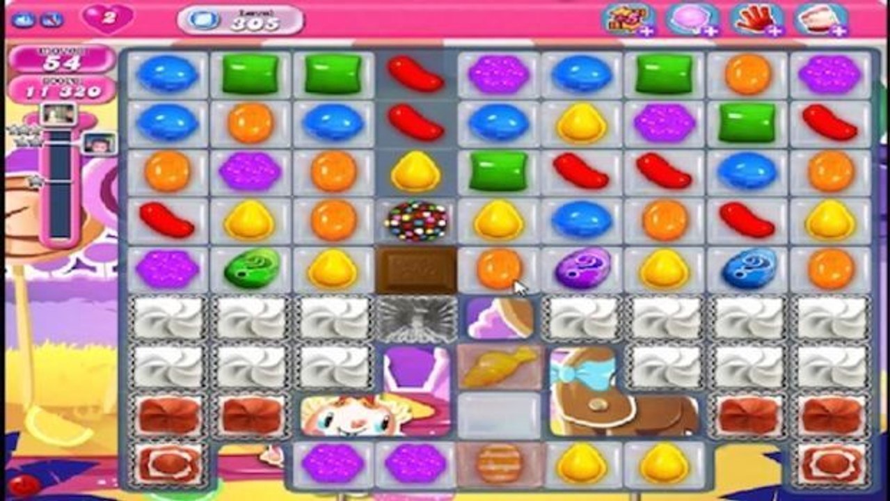 Lösung für candy crush saga level 305: die besten tipps und tricks
