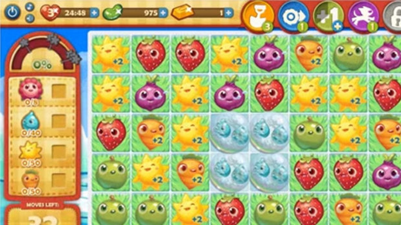 Farm Heroes Saga Level 64: Lösung, Tipps und Tricks