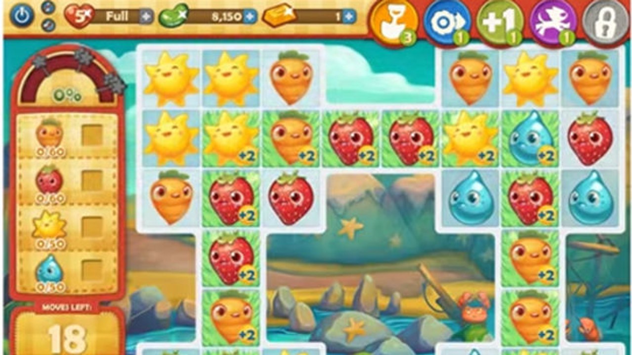 Farm Heroes Saga Level 77: Lösung, Tipps und Tricks