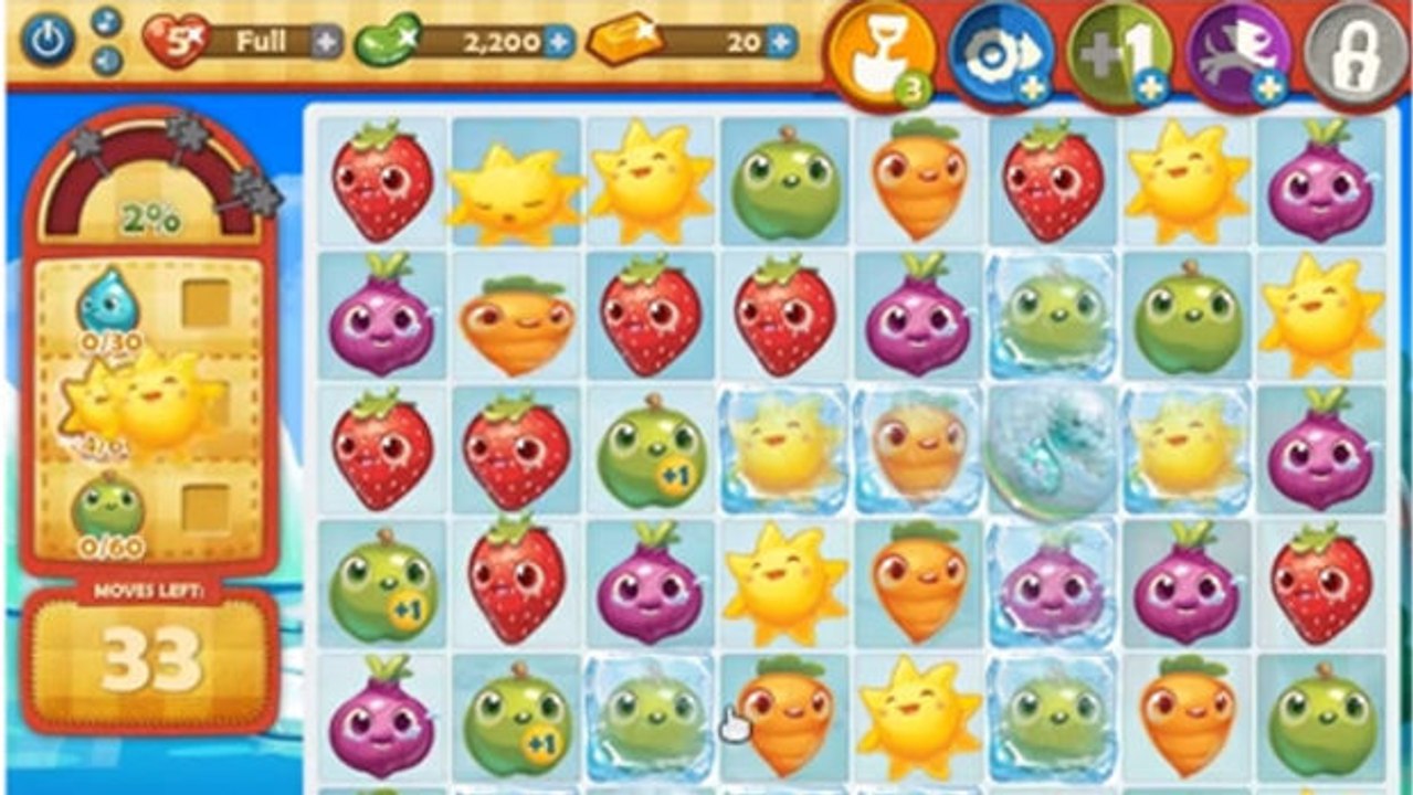 Farm Heroes Saga Level 61: Lösung, Tipps und Tricks