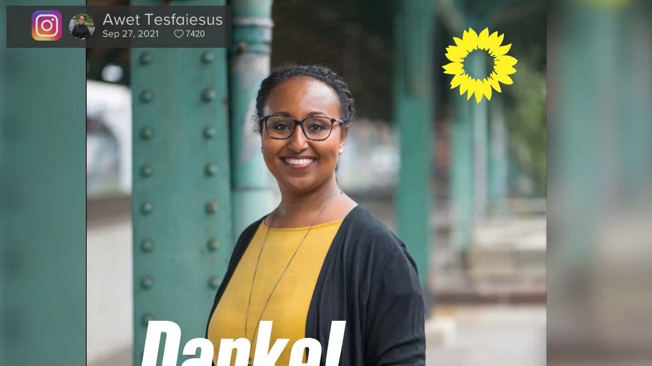 Awet Tesfaiesus ist die erste schwarze Frau, die in den Bundestag einzieht