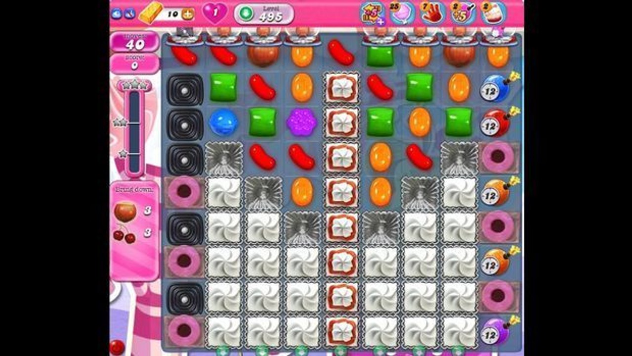 Lösung für Candy Crush Saga Level 495: Die besten Tipps und Tricks