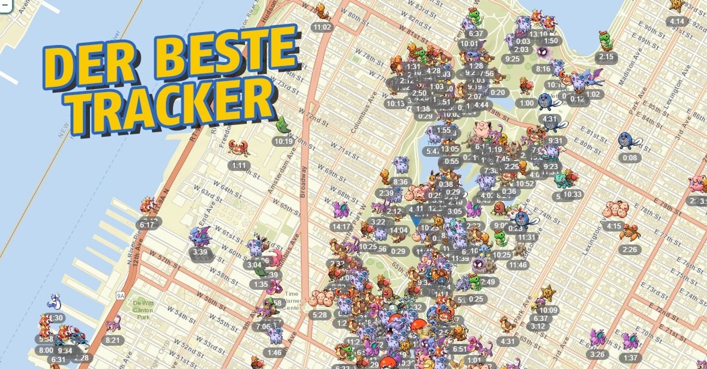 Pokémon GO: Der beste Tracker, um mehr Pokémon zu finden
