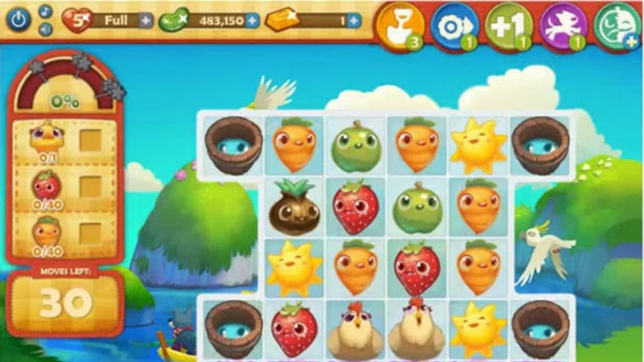 Farm Heroes Saga Level 192: Lösung, Tipps und Tricks