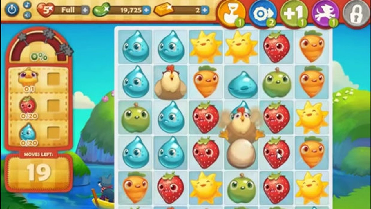 Farm Heroes Saga Level 191: Lösung, Tipps und Tricks