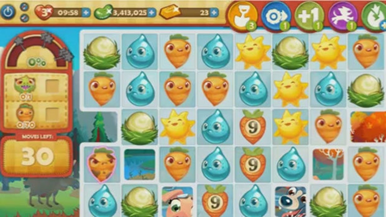 Farm Heroes Saga Level 290: Lösung, Tipps und Tricks