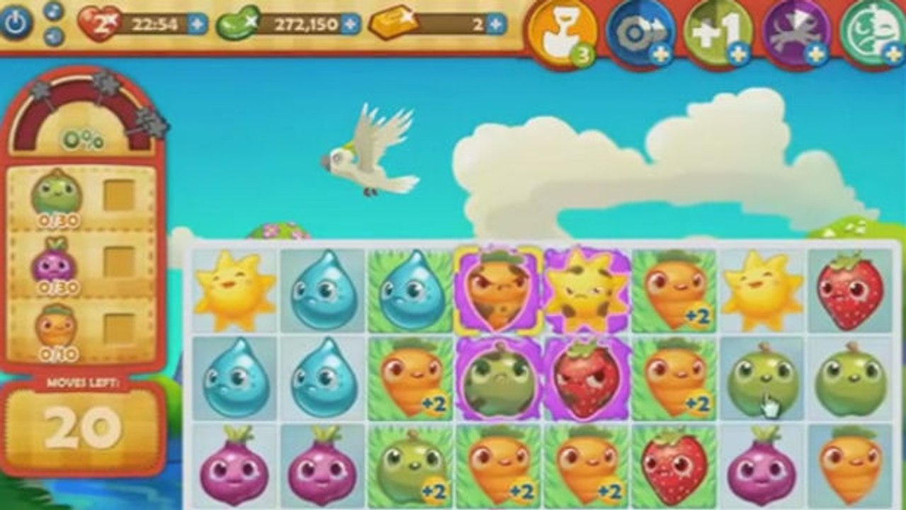 Farm Heroes Saga Level 203: Lösung, Tipps und Tricks