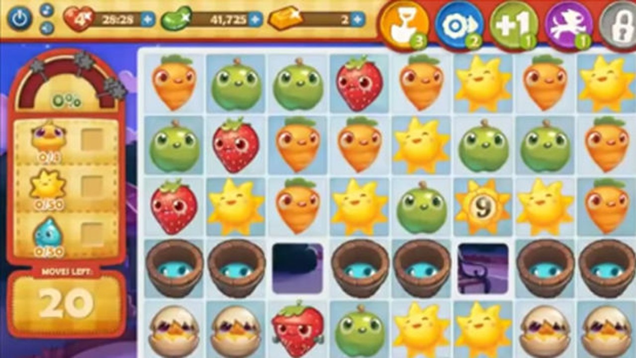 Farm Heroes Saga Level 243: Lösung, Tipps und Tricks