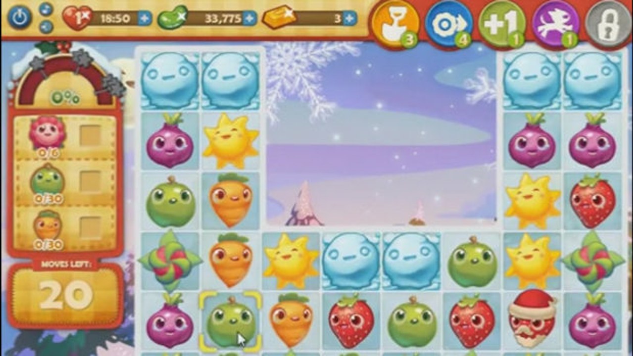 Farm Heroes Saga Level 312: Lösung, Tipps und Tricks