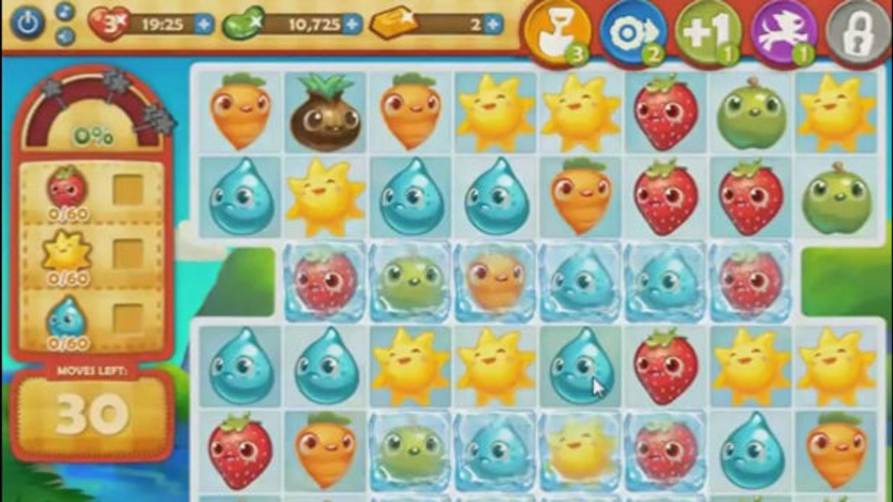 Farm Heroes Saga Level 197: Lösung, Tipps und Tricks