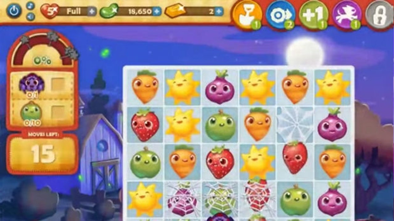 Farm Heroes Saga Level 267: Lösung, Tipps und Tricks