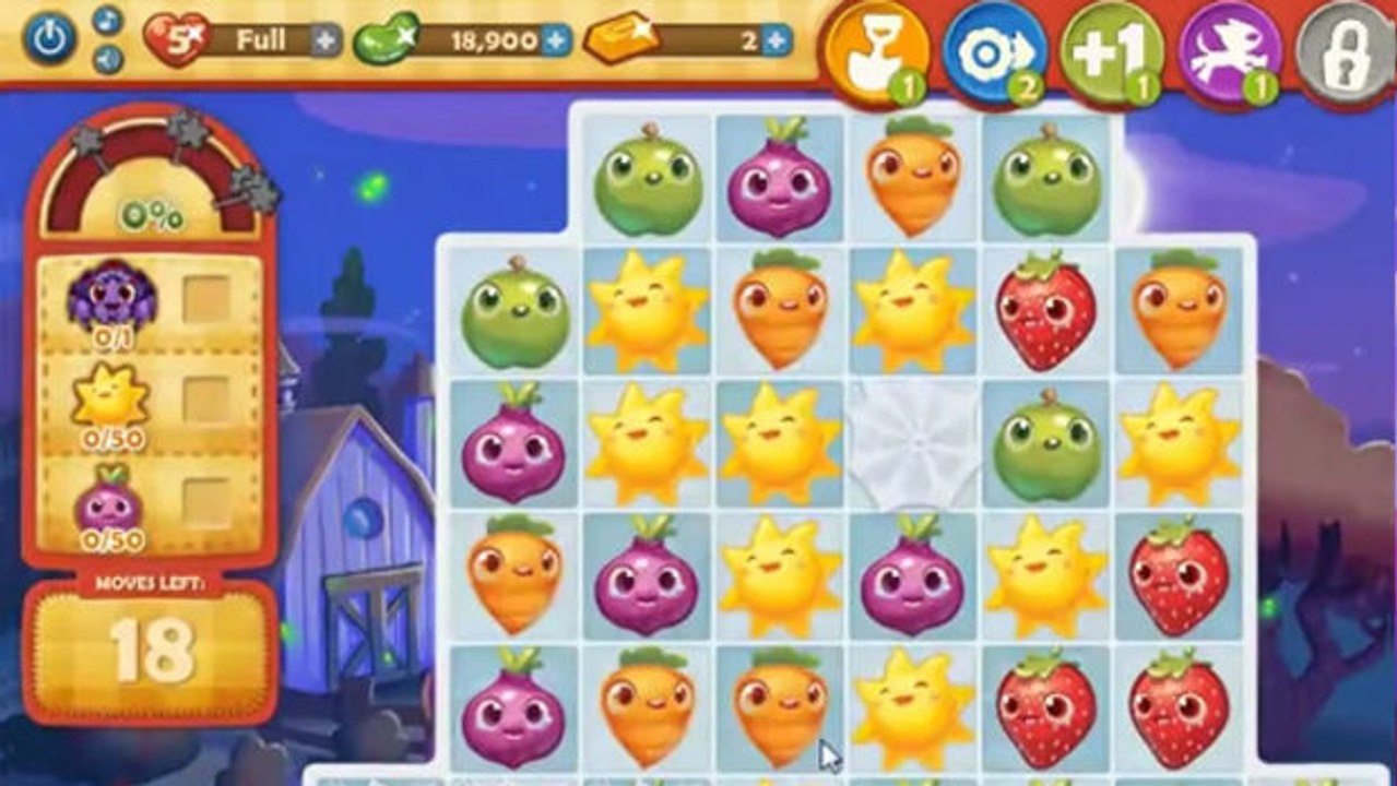 Farm Heroes Saga Level 268: Lösung, Tipps und Tricks