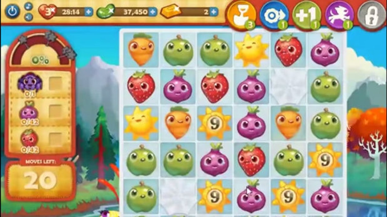 Farm Heroes Saga Level 281: Lösung, Tipps und Tricks