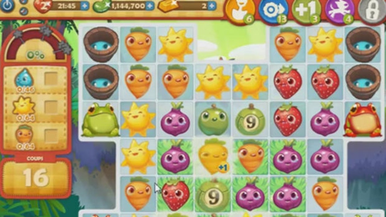 Farm Heroes Saga Level 406: Lösung, Tipps und Tricks