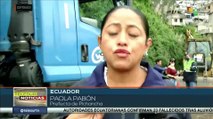 Ecuador: Gobierno declara 3 días de luto a víctimas de las inundaciones por lluvias