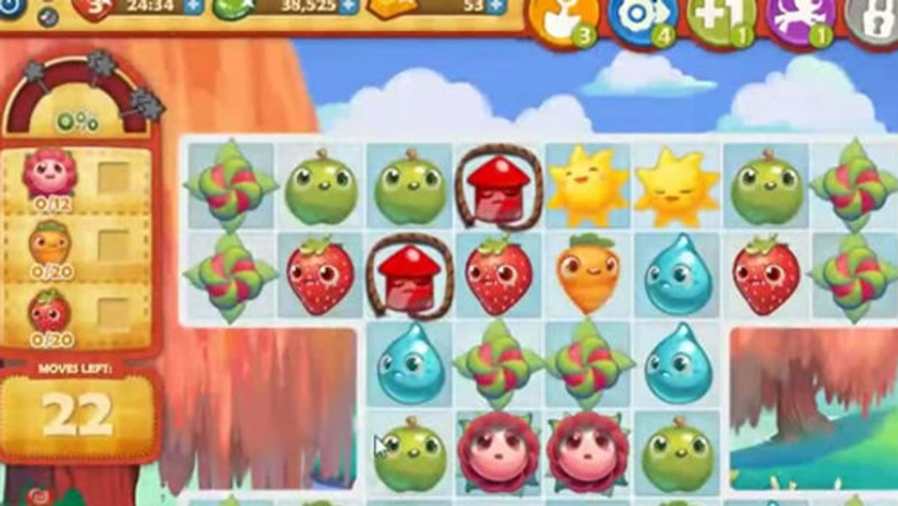 Farm Heroes Saga Level 384: Lösung, Tipps und Tricks