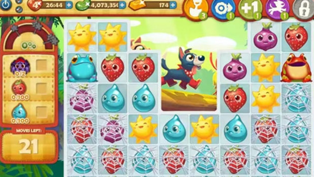 Farm Heroes Saga Level 409: Lösung, Tipps und Tricks
