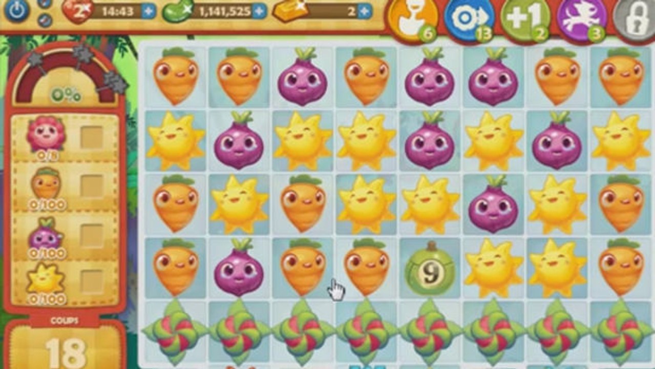 Farm Heroes Saga Level 408: Lösung, Tipps und Tricks