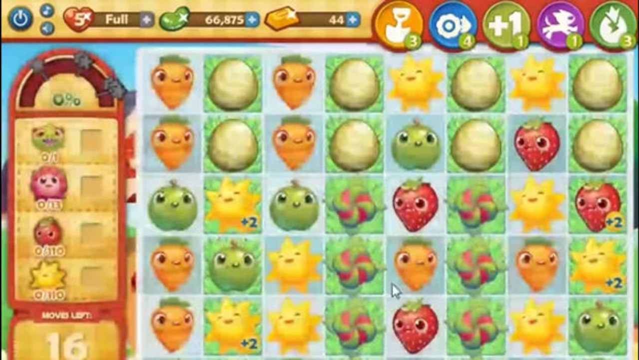 Farm Heroes Saga Level 417: Lösung, Tipps und Tricks