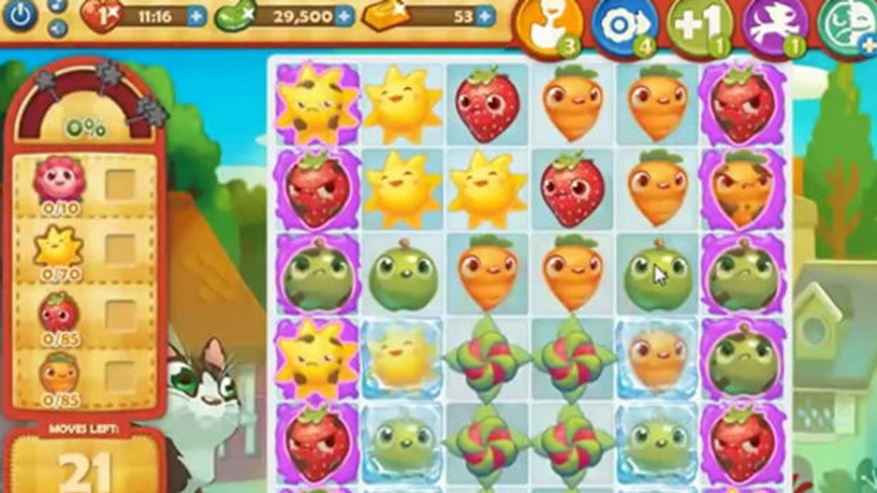 Farm Heroes Saga Level 353: Lösung, Tipps und Tricks