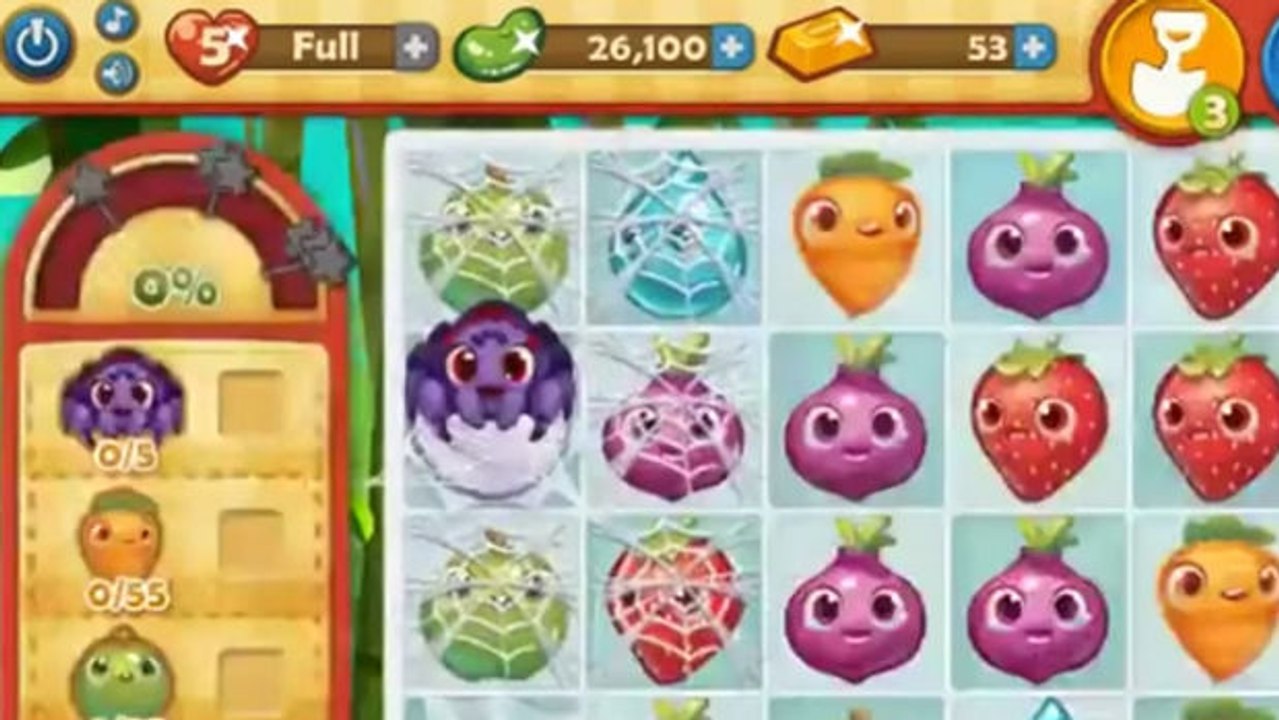 Farm Heroes Saga Level 360: Lösung, Tipps und Tricks