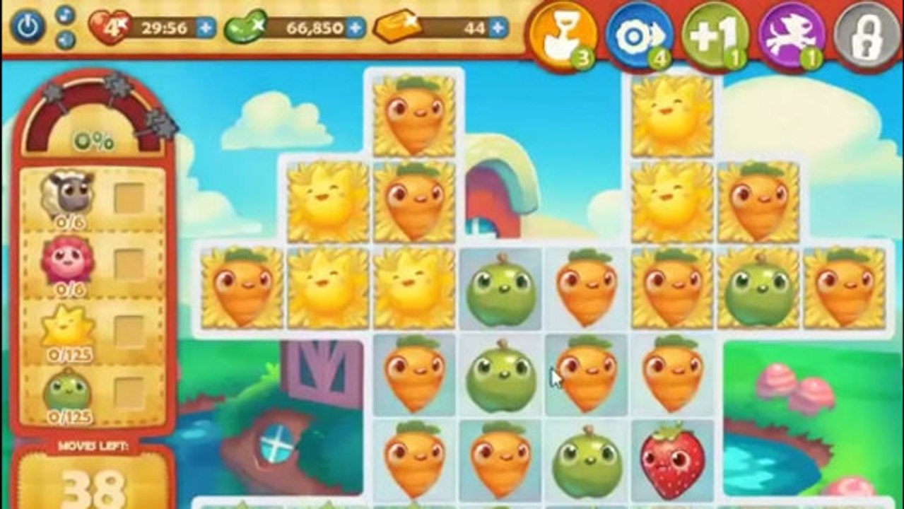 Farm Heroes Saga Level 454: Lösung, Tipps und Tricks