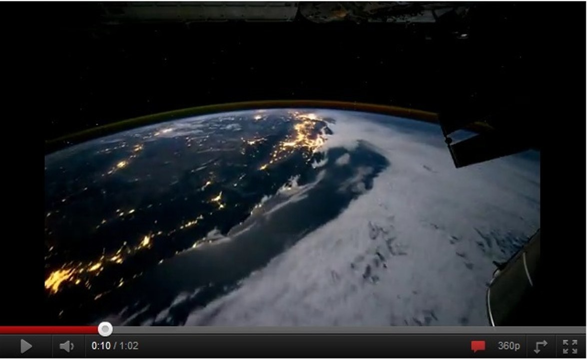 Un incroyable tour de la planète Terre vue depuis l'ISS