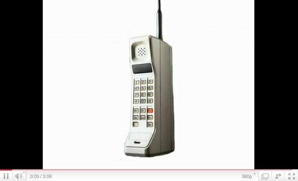 Le téléphone mobile de 1985 à nos jours