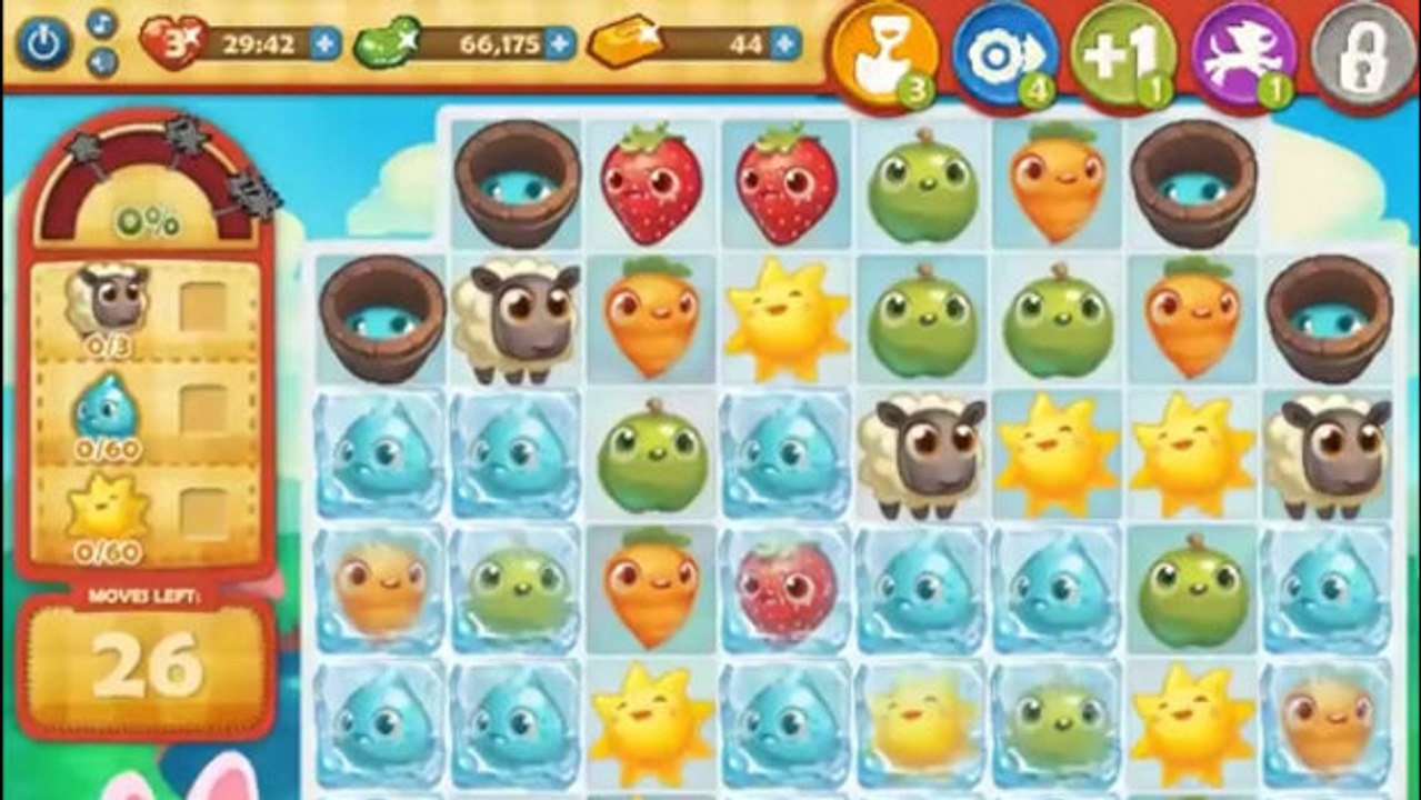 Farm heroes saga level 455: lösung, tipps und tricks