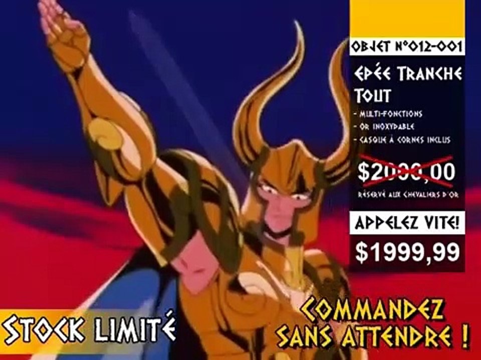 Les Chevaliers du Zodiaque : La Série Abrégée Saison 1 - L'Ultime Bide de Shyriû (FR)