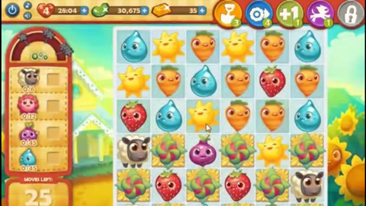 Farm Heroes Saga Level 507: Lösung, Tipps und Tricks