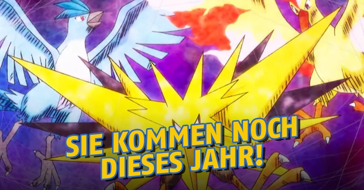 Pokémon go: Niantic bestätigt die Ankunft der legendären Pokémon noch in diesem Jahr!