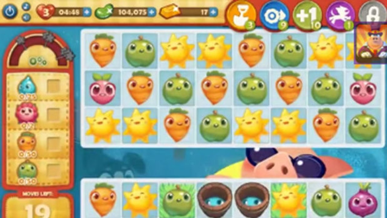 Farm Heroes Saga Level 587: Lösung, Tipps und Tricks