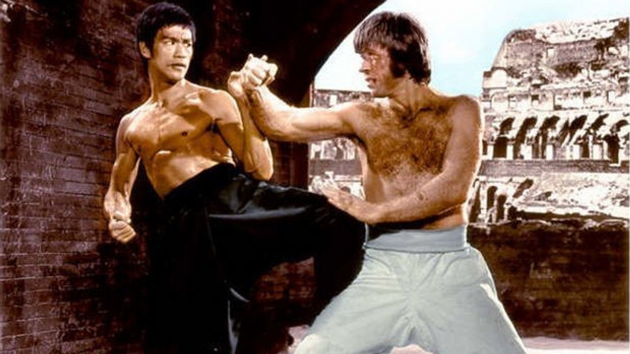 Episch! Der mythische Kampf zwischen Bruce Lee und Chuck Norris