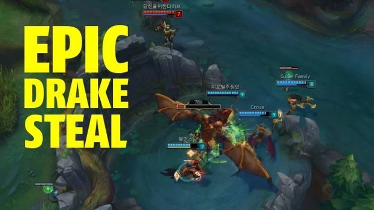 League of Legends: Der schnellste Drachen-Steal aller Zeiten