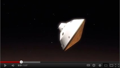 "7 minutes de terreur" pour Curiosity avant son atterrissage sur Mars