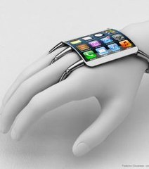 Un concept d'écran flexible pour l'iPhone