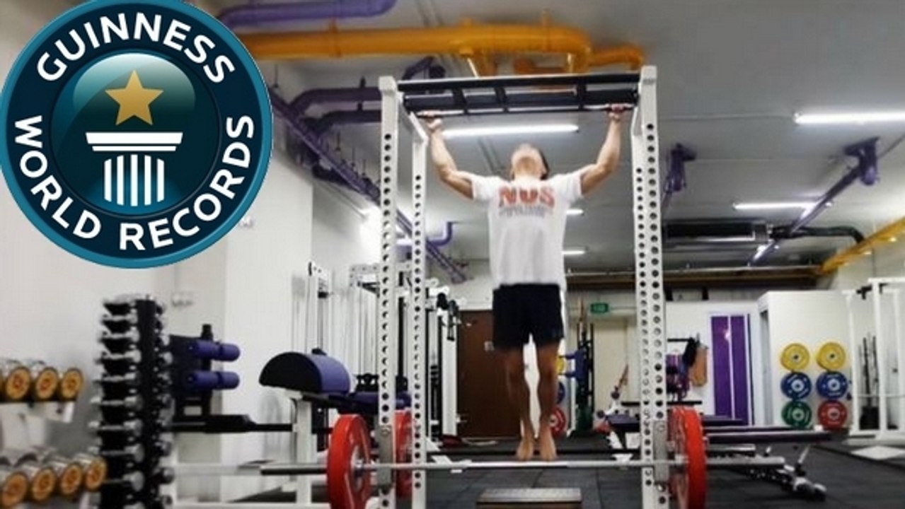 Weltrekord! Die meisten Klimmzüge in nur einer Minute