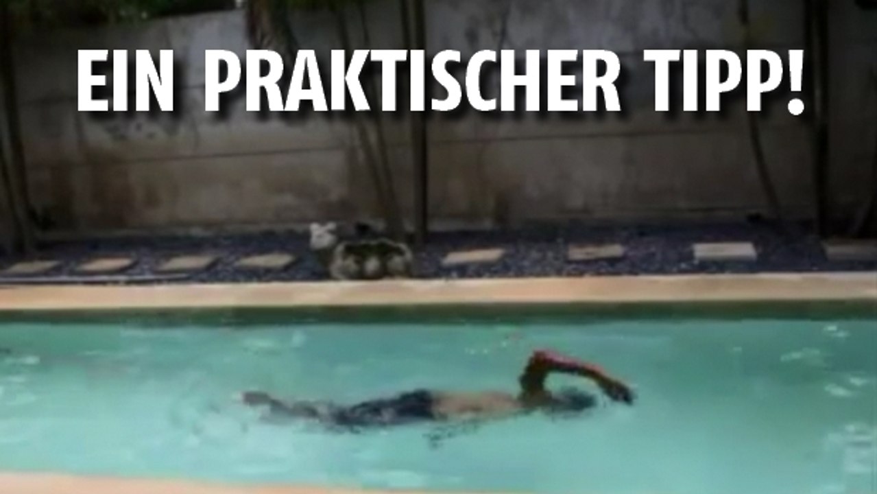 Der Gratis-Tipp für endlosen Trainingsspaß im Schwimmbecken