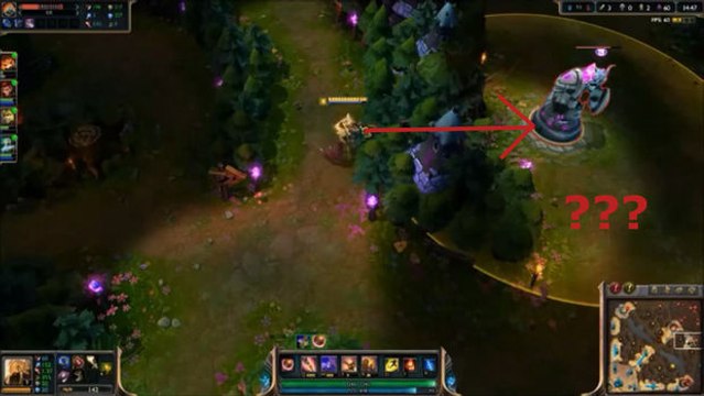 League of Legends: Azir zerstört einen Turm aus sicherer Entfernung