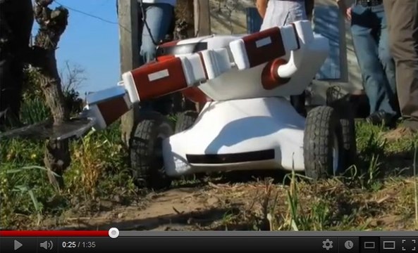Vidéo : VIN, le premier robot-vigneron débarque chez les viticulteurs