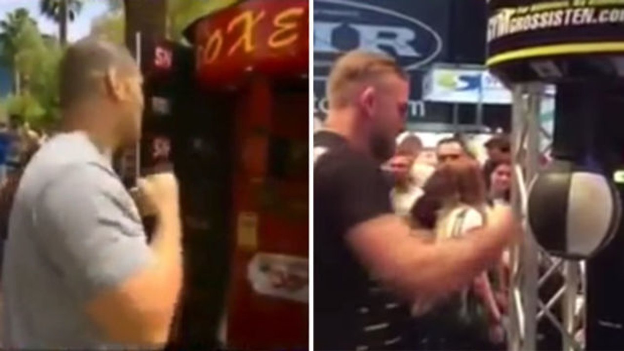 Wenn die UFC Kämpfer ihre Schlagkraft messen