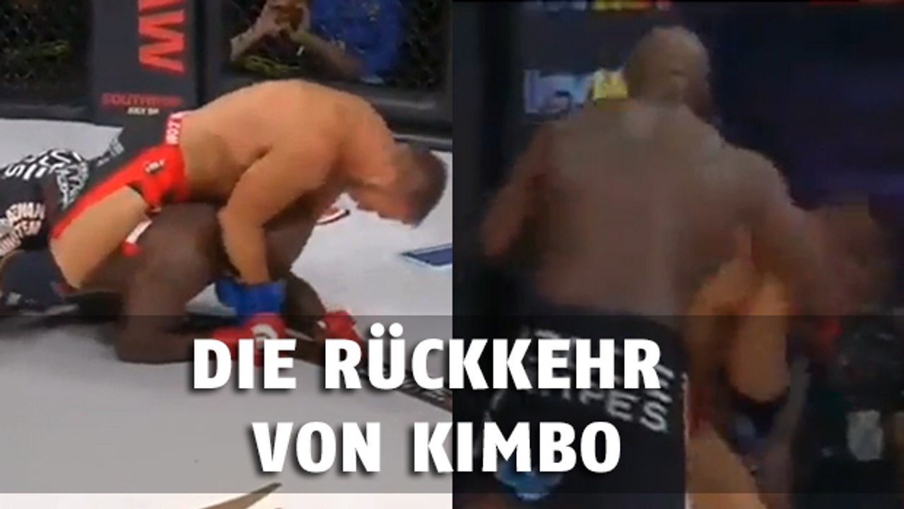 Bellator: Kimbo Slice kommt von sehr weit zurück, um seinen Kampf gegen Ken Shamrock zu gewinnen.