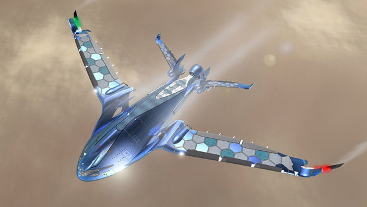 Progress Eagle: Das ökologische und autarke Flugzeug der Zukunft.