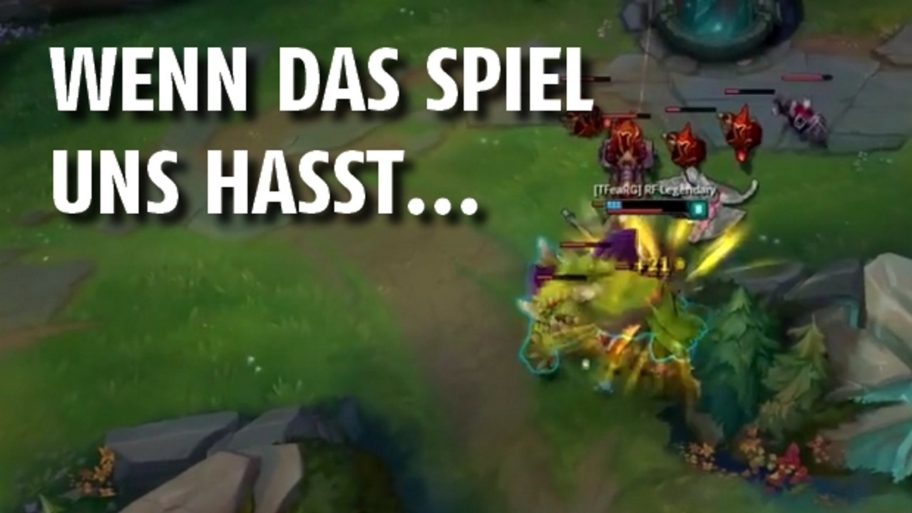 League of legends: wenn rachelüstige vasallen einen genialen kill verderben