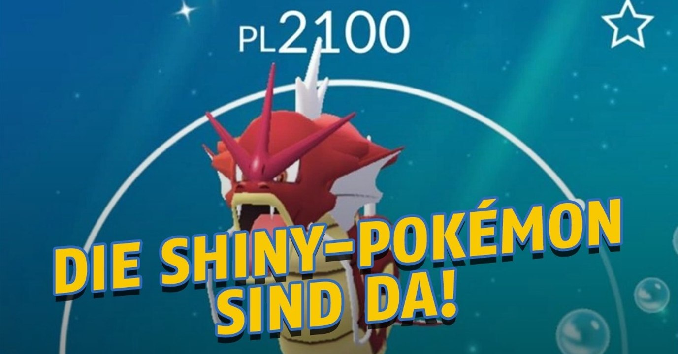 Pokémon GO: Erstes Shiny-Pokémon aufgetaucht!